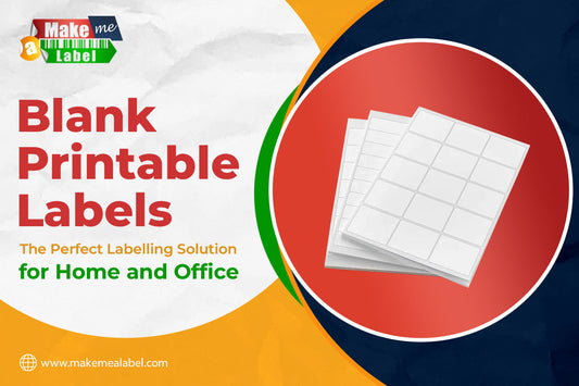Blank printable labels from Make Me a Label