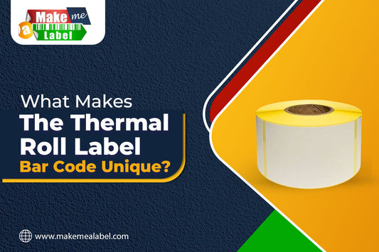 Custom printed thermal transfer roll labels and sheet labels for business barcode solutions.