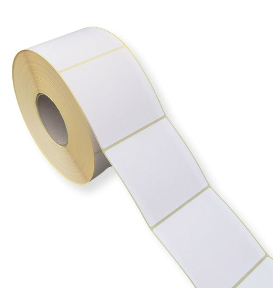 100mm x 100m (4' by 4') Direct Thermal Roll Labels
