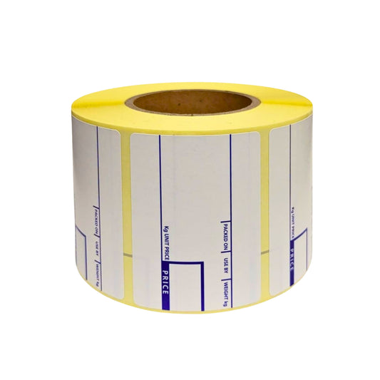 58mm x 40mm Printed Direct Thermal Roll Labels