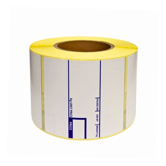 58mm x 60mm Printed Direct Thermal Roll Labels